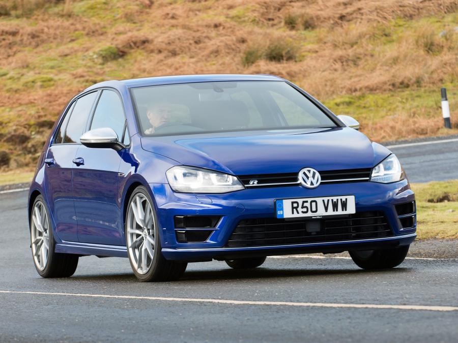  Volkswagen Golf R 5-Door 2014 года  (UK) (фото 1 из 16)
